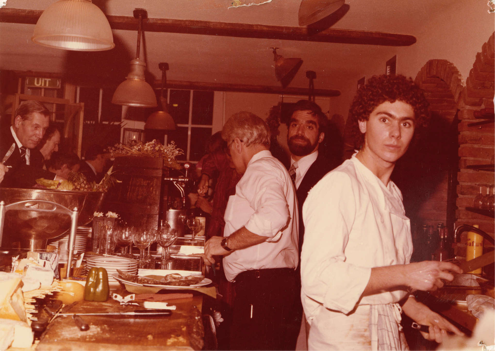 Tony cheffing c.1979Amsterdam, Netherlands